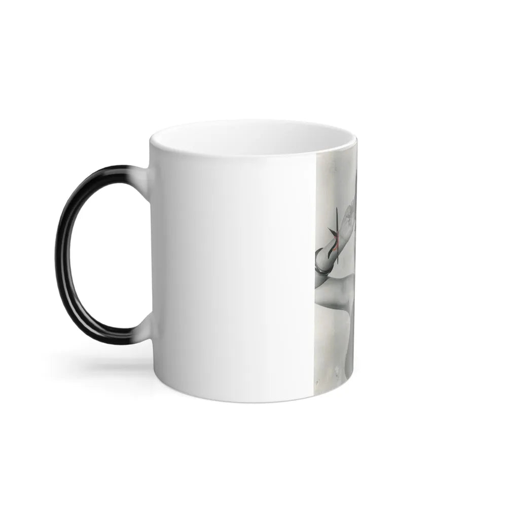 Valerie French #07 (Vintage Female Icons) Color Changing Mug 11oz-Go Mug Yourself