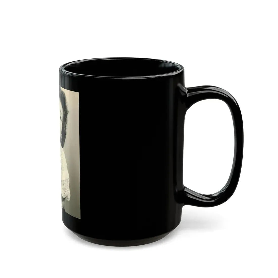 Valerie French #10 (Vintage Female Icon) Black Coffee Mug - Go Mug Yourself