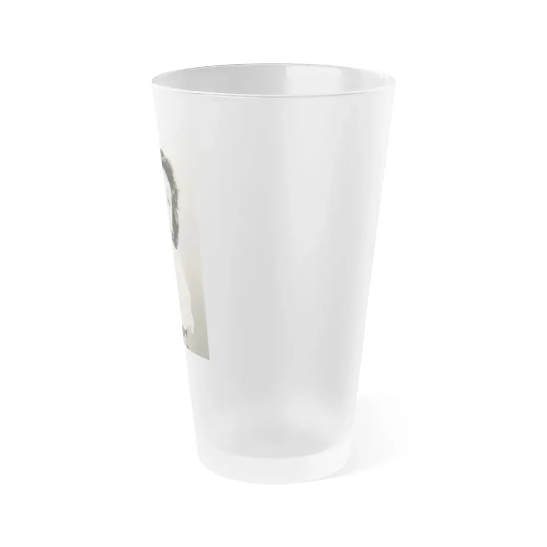 Valerie French #10 (Vintage Female Icon) Frosted Pint Glass 16oz - Go Mug Yourself