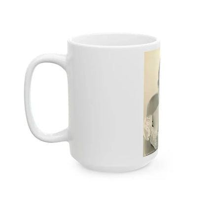 Valerie French #10 (Vintage Female Icon) White Coffee Mug - Go Mug Yourself
