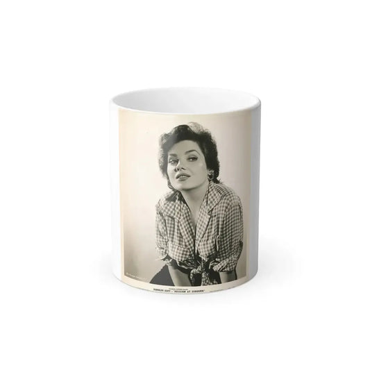 Valerie French #11 (Vintage Female Icon) Color Changing Mug 11oz 11oz - Go Mug Yourself