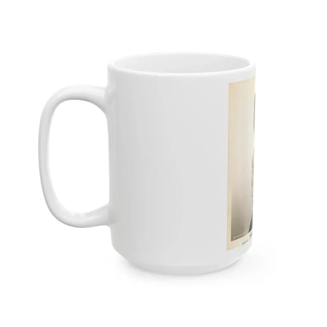 Valerie French #11 (Vintage Female Icon) White Coffee Mug - Go Mug Yourself