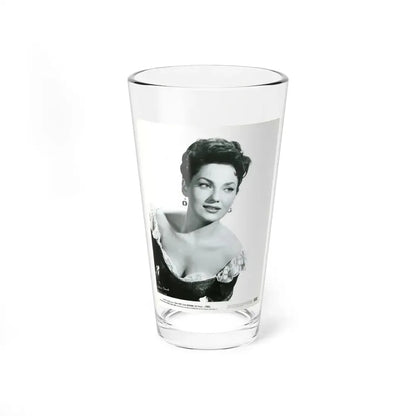 Valerie French #13 (Vintage Female Icon) Pint Glass 16oz 16oz - Go Mug Yourself