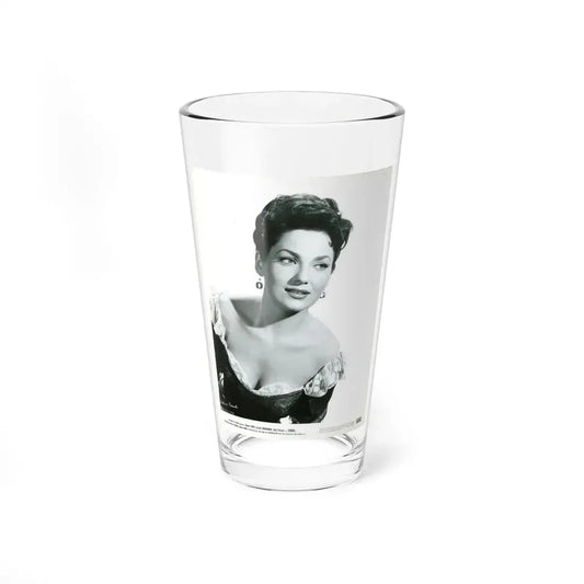 Valerie French #13 (Vintage Female Icon) Pint Glass 16oz 16oz - Go Mug Yourself