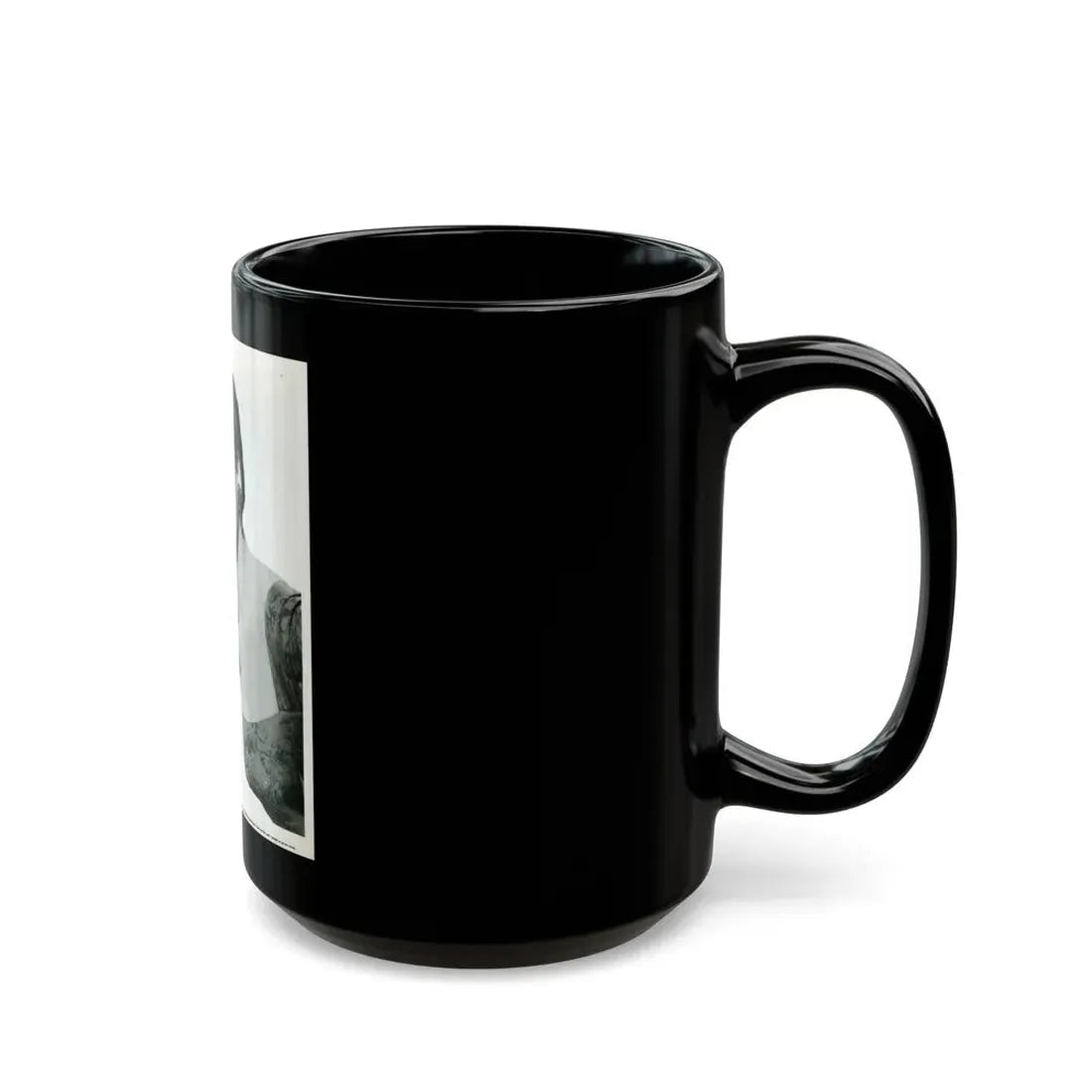 Valerie French #15 (Vintage Female Icon) Black Coffee Mug - Go Mug Yourself