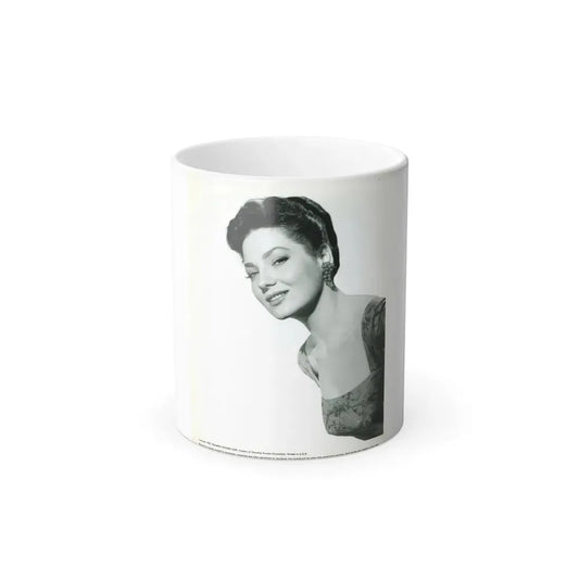 Valerie French #15 (Vintage Female Icon) Color Changing Mug 11oz 11oz - Go Mug Yourself