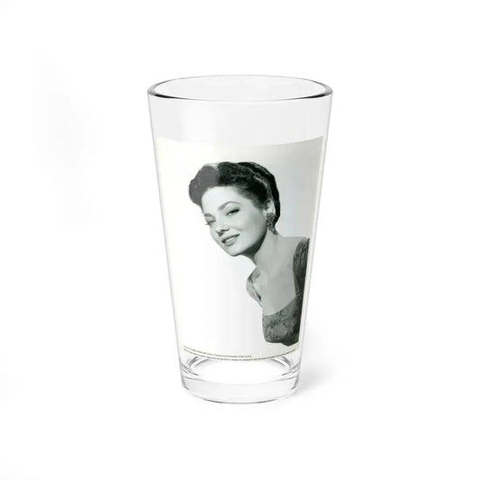 Valerie French #15 (Vintage Female Icon) Pint Glass 16oz 16oz - Go Mug Yourself