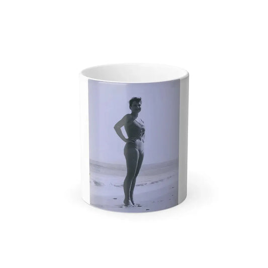 Valerie French #19 (Vintage Female Icon) Color Changing Mug 11oz 11oz - Go Mug Yourself