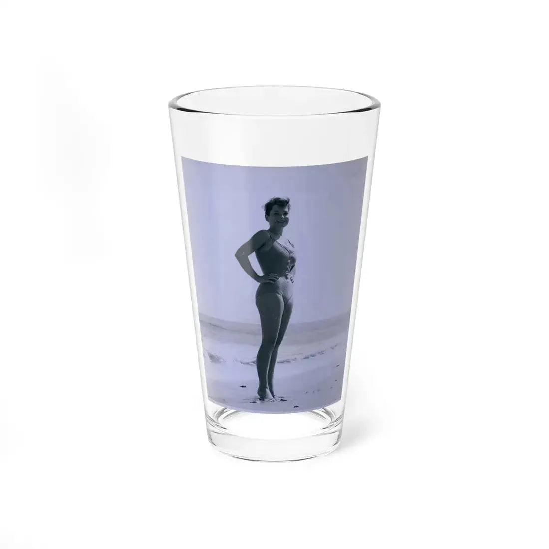 Valerie French #19 (Vintage Female Icon) Pint Glass 16oz 16oz - Go Mug Yourself