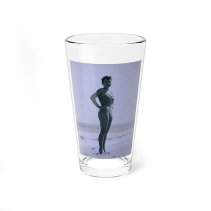 Valerie French #19 (Vintage Female Icon) Pint Glass 16oz 16oz - Go Mug Yourself