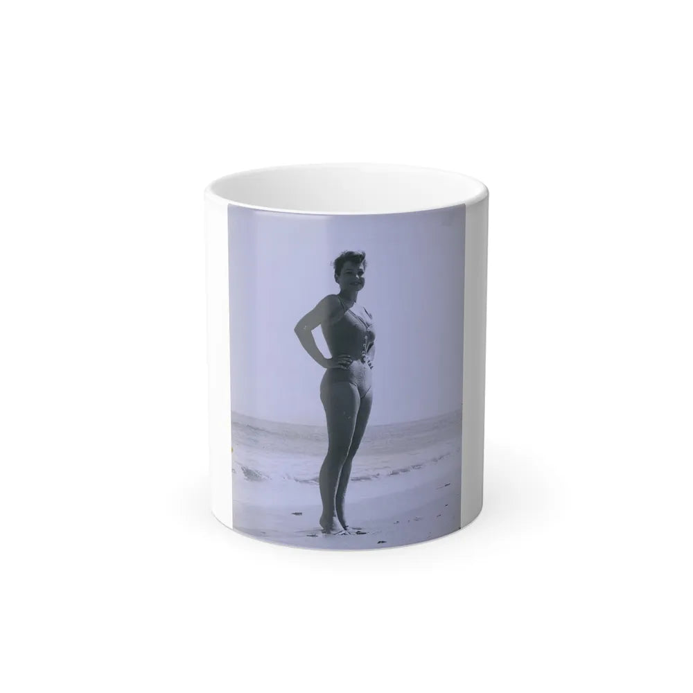 Valerie French #19 (Vintage Female Icons) Color Changing Mug 11oz-11oz-Go Mug Yourself