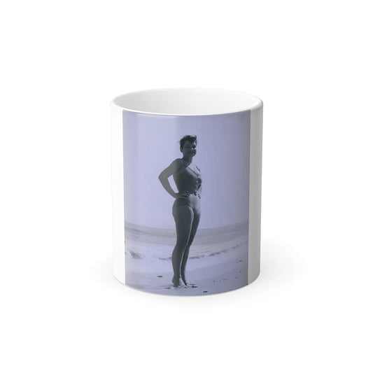 Valerie French #19 (Vintage Female Icons) Color Changing Mug 11oz-11oz-Go Mug Yourself