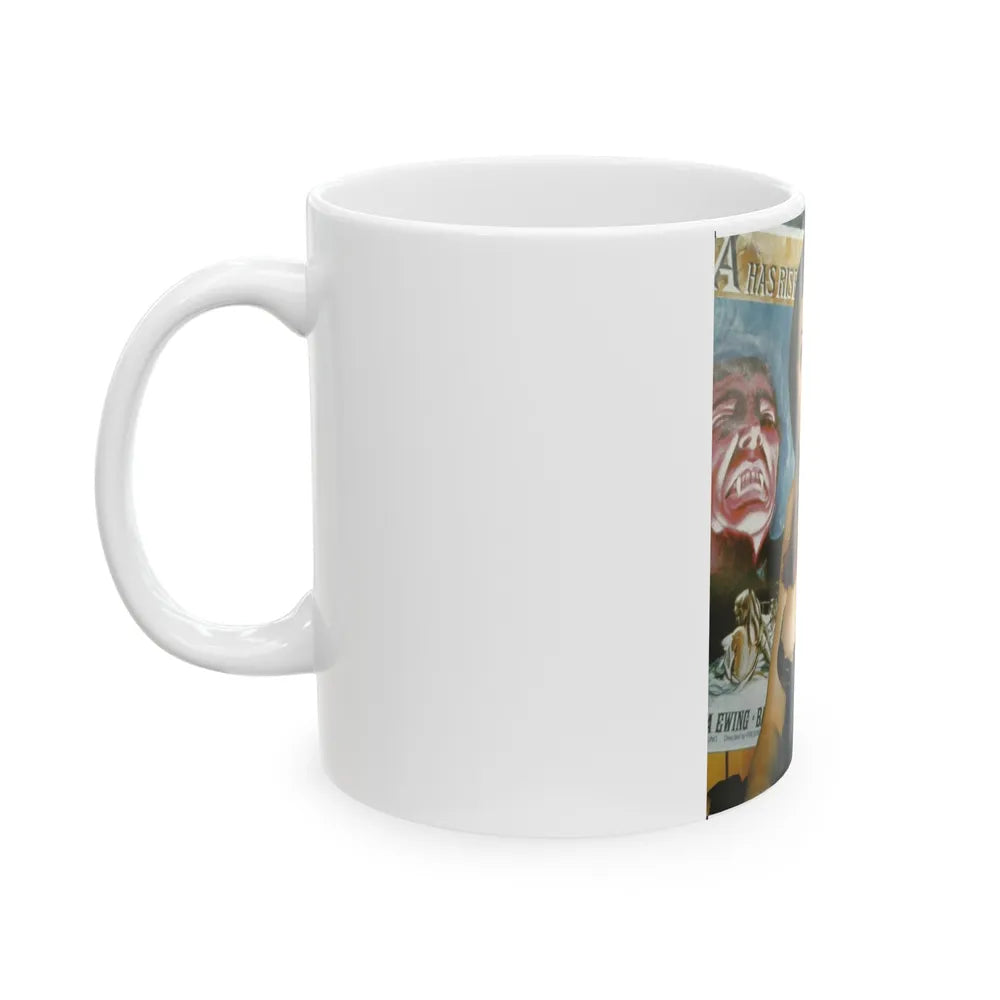 Valerie Leon #24 (Vintage Female Icon) White Coffee Mug-Go Mug Yourself