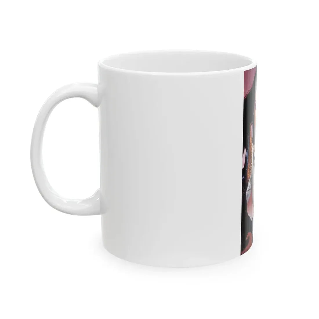 Valerie Leon #36 - See through top (Vintage Female Icon) White Coffee Mug - Go Mug Yourself