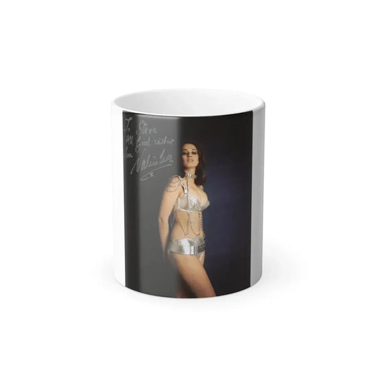 Valerie Leon #48 (Vintage Female Icon) Color Changing Mug 11oz 11oz - Go Mug Yourself