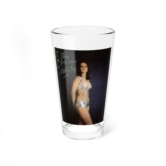 Valerie Leon #48 (Vintage Female Icon) Pint Glass 16oz 16oz - Go Mug Yourself