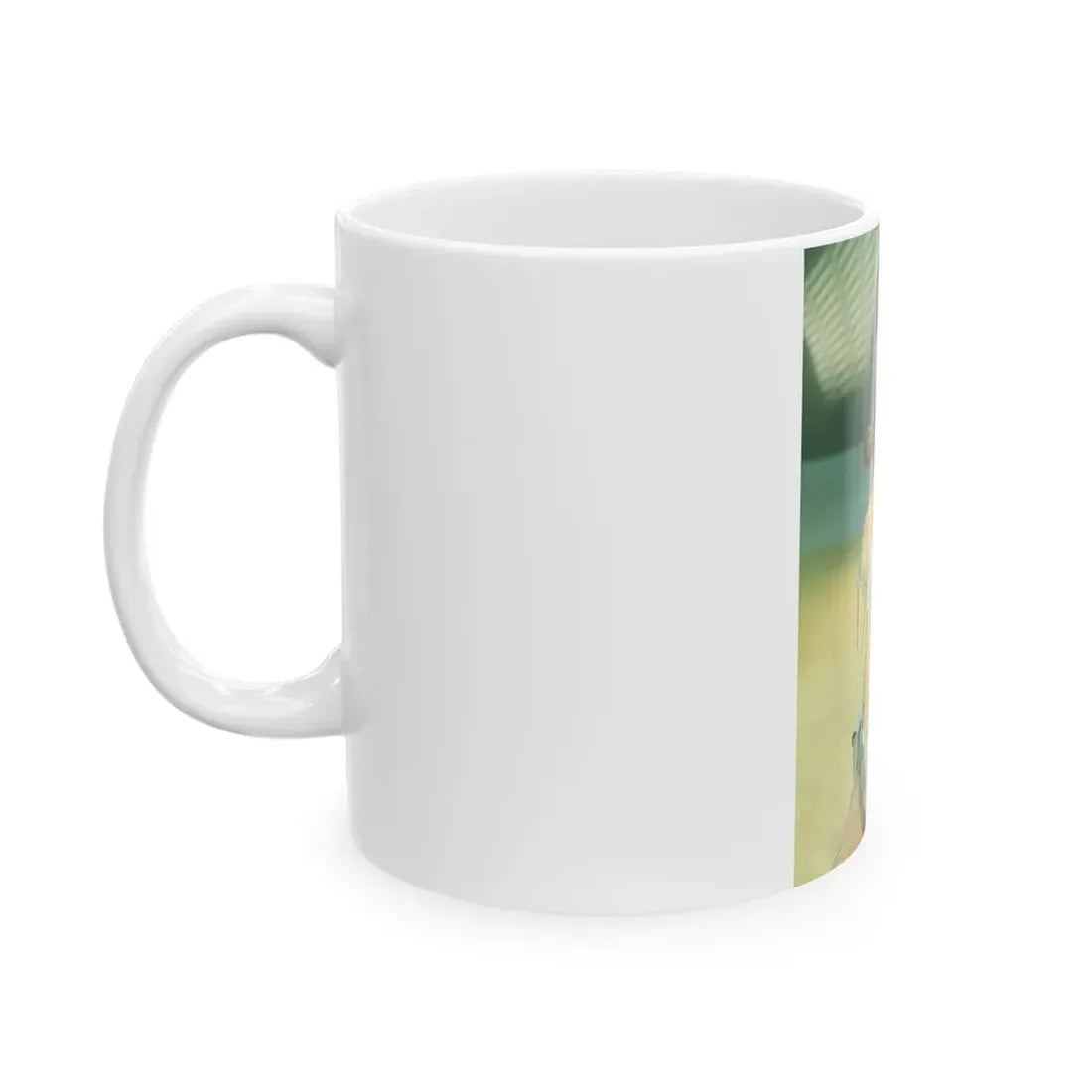 Valerie Leon #50 (Vintage Female Icon) White Coffee Mug - Go Mug Yourself