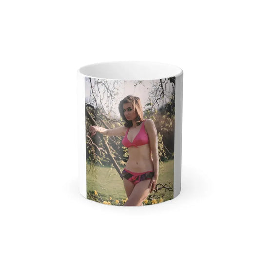 Valerie Leon #54 (Vintage Female Icon) Color Changing Mug 11oz 11oz - Go Mug Yourself