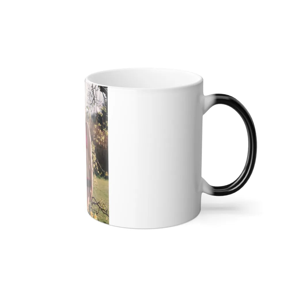 Valerie Leon #54 (Vintage Female Icons) Color Changing Mug 11oz-Go Mug Yourself