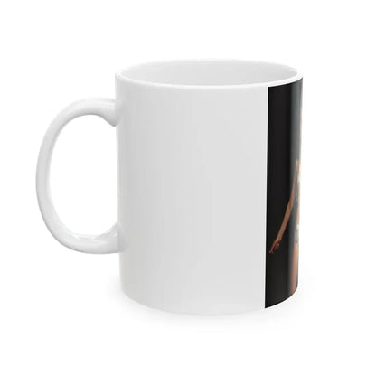 Valerie Leon #57 (Vintage Female Icon) White Coffee Mug - Go Mug Yourself