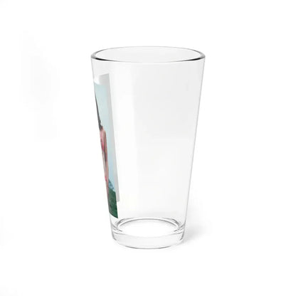 Valerie Leon #58 (Vintage Female Icon) Pint Glass 16oz - Go Mug Yourself