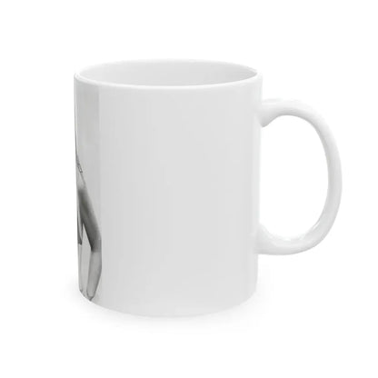 Valerie Leon #63 (Vintage Female Icon) White Coffee Mug - Go Mug Yourself