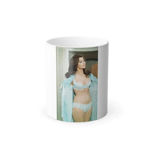 Valerie Leon #66 (Vintage Female Icon) Color Changing Mug 11oz 11oz - Go Mug Yourself