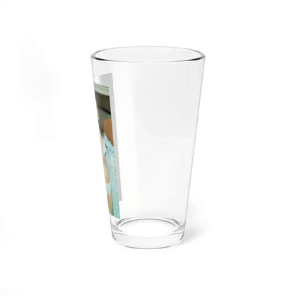 Valerie Leon #66 (Vintage Female Icon) Pint Glass 16oz - Go Mug Yourself