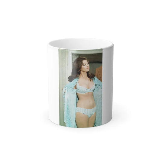 Valerie Leon #66 (Vintage Female Icons) Color Changing Mug 11oz-11oz-Go Mug Yourself