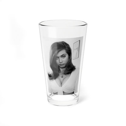 Valerie Leon #67 (Vintage Female Icon) Pint Glass 16oz-16oz-Go Mug Yourself