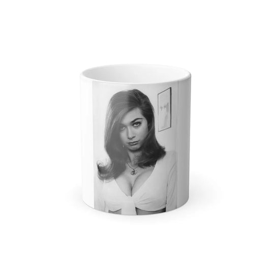Valerie Leon #67 (Vintage Female Icons) Color Changing Mug 11oz-11oz-Go Mug Yourself