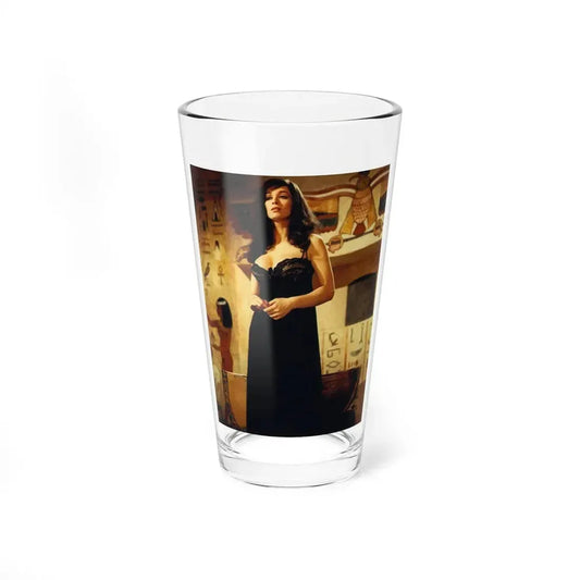 Valerie Leon #68 (Vintage Female Icon) Pint Glass 16oz 16oz - Go Mug Yourself