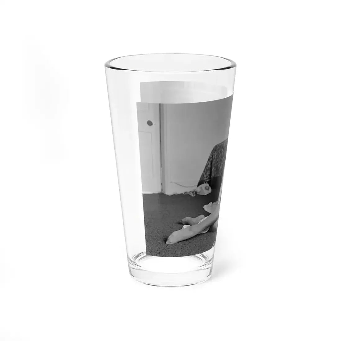 Valerie Leon #71 (Vintage Female Icon) Pint Glass 16oz - Go Mug Yourself