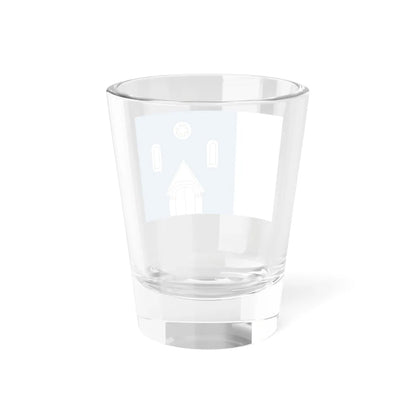 Valjala lipp (Estonia) Shot Glass 1.5oz - Go Mug Yourself