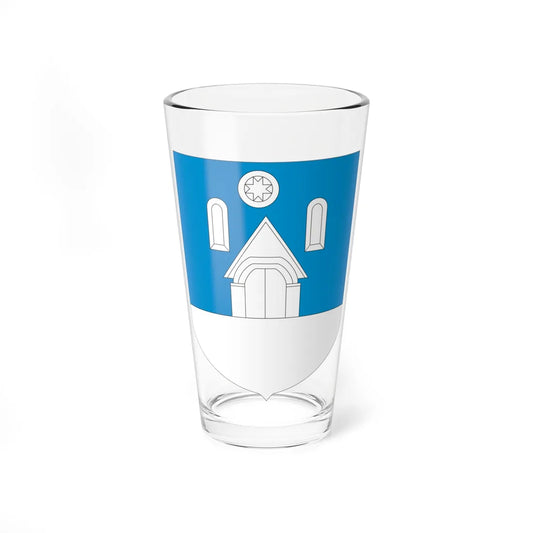 Valjala vapp (Estonia) (Coat of Arms) Pint Glass 16oz 16oz - Go Mug Yourself