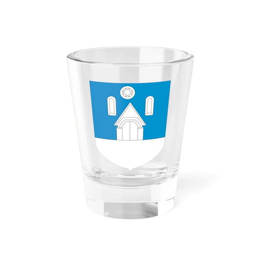 Valjala vapp (Estonia) (Coat of Arms) Shot Glass 1.5oz 1.5oz - Go Mug Yourself