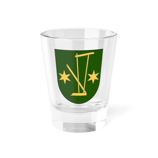 Valkebo vapen (Sweden) (Coat of Arms) Shot Glass 1.5oz 1.5oz - Go Mug Yourself