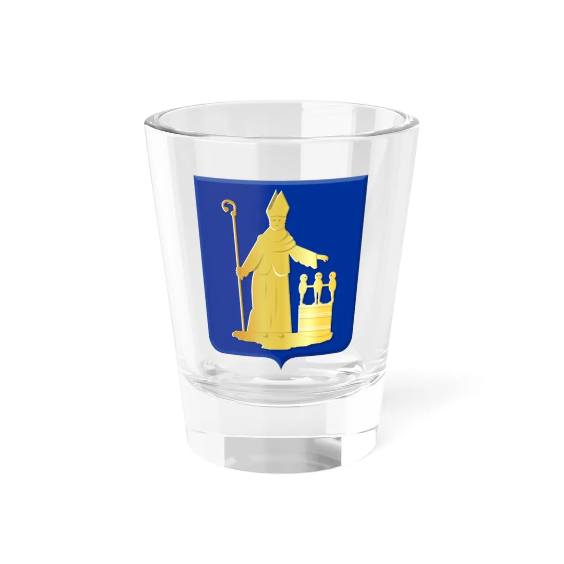 Valkenswaard wapen (Netherlands) (Coat of Arms) Shot Glass 1.5oz 1.5oz - Go Mug Yourself