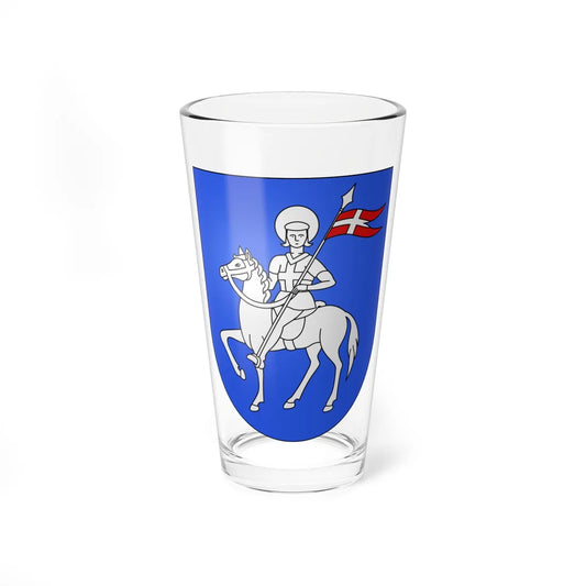 Vallemaggia-coat of arms (Switzerland) (Coat of Arms) Pint Glass 16oz 16oz - Go Mug Yourself