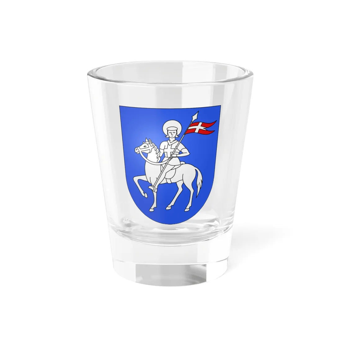 Vallemaggia-coat of arms (Switzerland) (Coat of Arms) Shot Glass 1.5oz 1.5oz - Go Mug Yourself