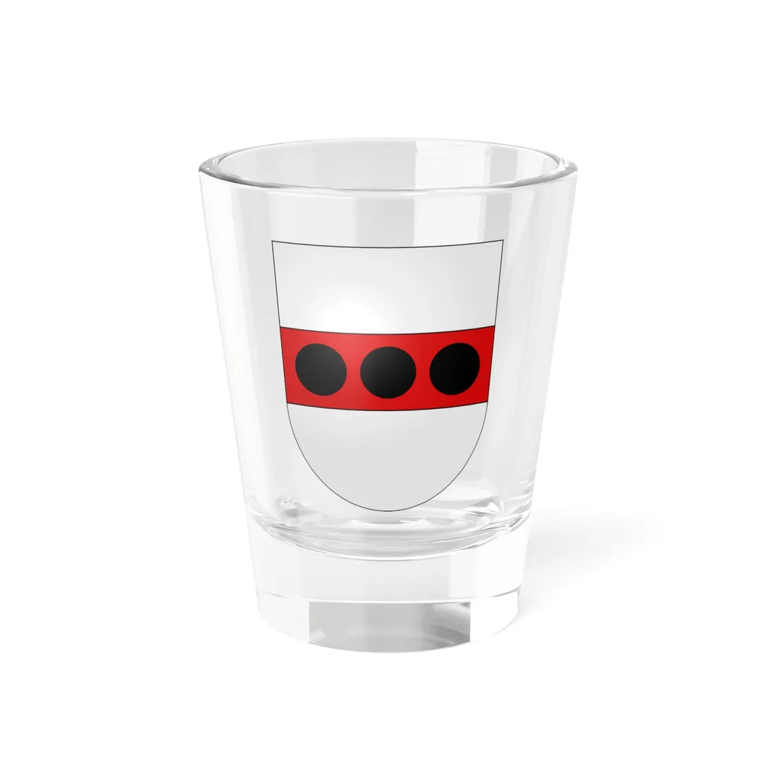 Vallon-coat of arms (Switzerland) (Coat of Arms) Shot Glass 1.5oz 1.5oz - Go Mug Yourself