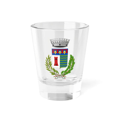 Valsamoggia-Stemma (Italy) (Coat of Arms) Shot Glass 1.5oz 1.5oz - Go Mug Yourself