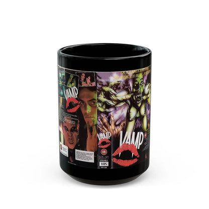 VAMP (VHS COVER) - Black Coffee Mug-15oz-Go Mug Yourself