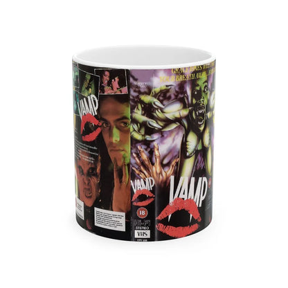 VAMP (VHS COVER) - White Coffee Mug-11oz-Go Mug Yourself