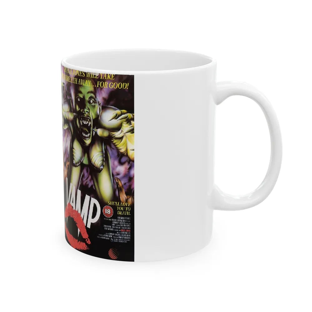 VAMP (VHS COVER) - White Coffee Mug-Go Mug Yourself