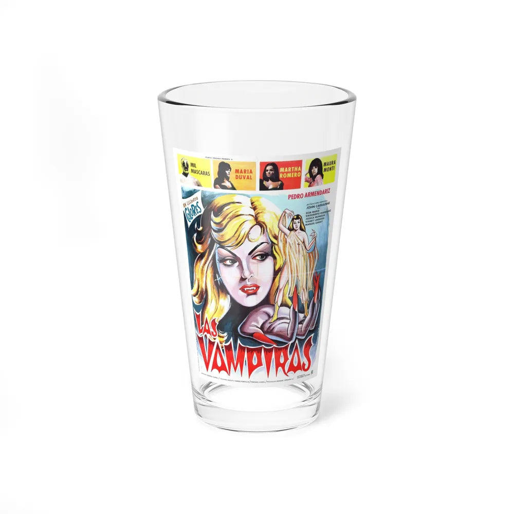 VAMPIRE GIRLS (LAS VAMPIRAS) 1969 Movie Poster - Pint Glass 16oz-16oz-Go Mug Yourself