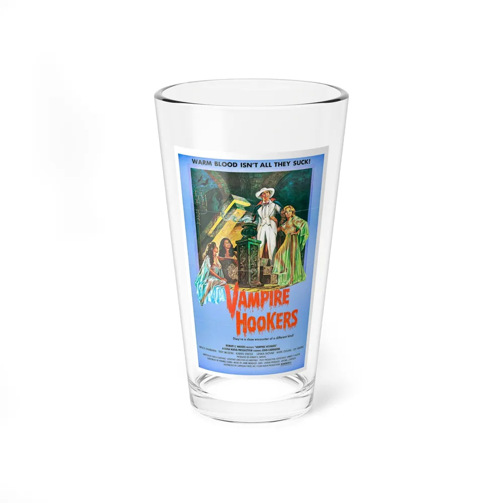 VAMPIRE HOOKERS 1978 Movie Poster - Pint Glass 16oz-16oz-Go Mug Yourself