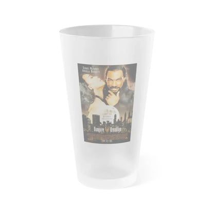 VAMPIRE IN BROOKLYN 1995 Movie Poster - Frosted Pint Glass 16oz Default Title - Go Mug Yourself