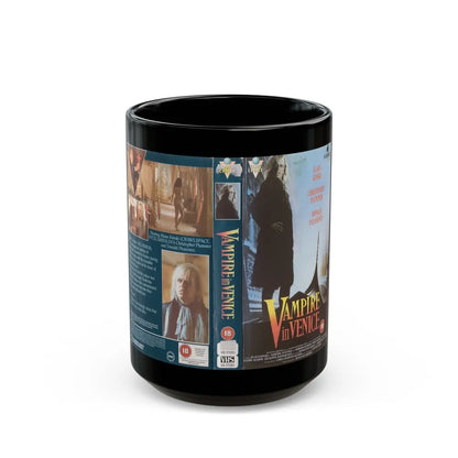 VAMPIRE IN VENICE (VHS COVER) - Black Coffee Mug-15oz-Go Mug Yourself