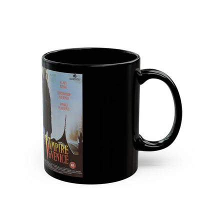 VAMPIRE IN VENICE (VHS COVER) - Black Coffee Mug-Go Mug Yourself